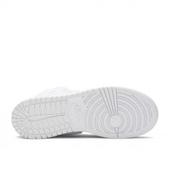 AIR JORDAN 1 MID TRIPLE WHITE