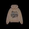 BROKEN PLANET OFF THE GRID CINDER BROWN HOODIE