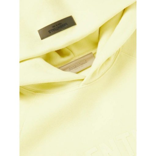 FEAR OF GOD ESSENTIALS CANARY HOODIE FW22
