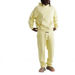 FEAR OF GOD ESSENTIALS CANARY HOODIE FW22