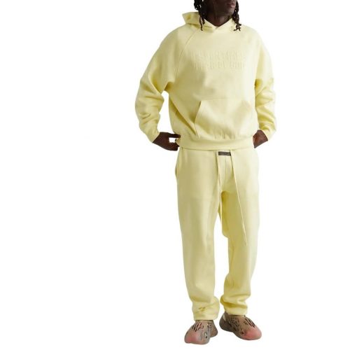 FEAR OF GOD ESSENTIALS CANARY HOODIE FW22