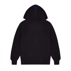 TRAPSTAR CHENILLE DECODED 20 HOODED TRACKSUIT BLACK BLUE