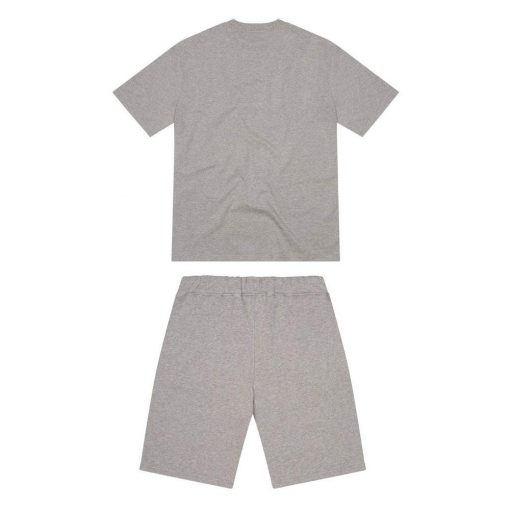 TRAPSTAR CHENILLE DECODED SHORT SET GREY ICE FLAVOURS 20 EDITION