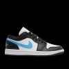 AIR JORDAN 1 LOW BLACK UNIVERSITY BLUE