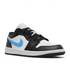 AIR JORDAN 1 LOW BLACK UNIVERSITY BLUE