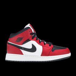 AIR JORDAN 1 MID CHICAGO BLACK TOE