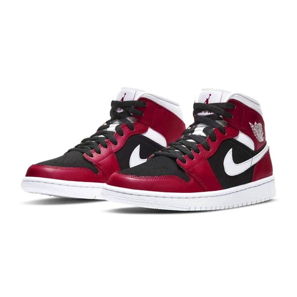 AIR JORDAN 1 MID GYM RED BLACK