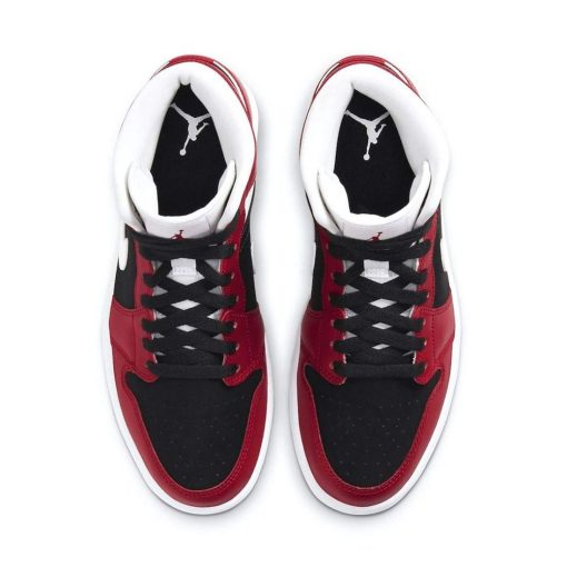 AIR JORDAN 1 MID GYM RED BLACK