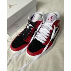 AIR JORDAN 1 MID GYM RED BLACK