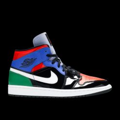 AIR JORDAN 1 MID MULTI PATENT