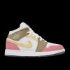 AIR JORDAN 1 MID PASTEL GRIND GS