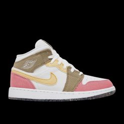 AIR JORDAN 1 MID PASTEL GRIND GS