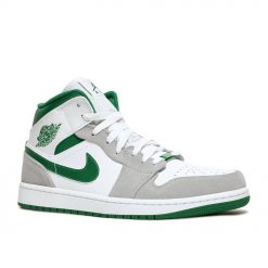 AIR JORDAN 1 MID PINE GREEN GREY