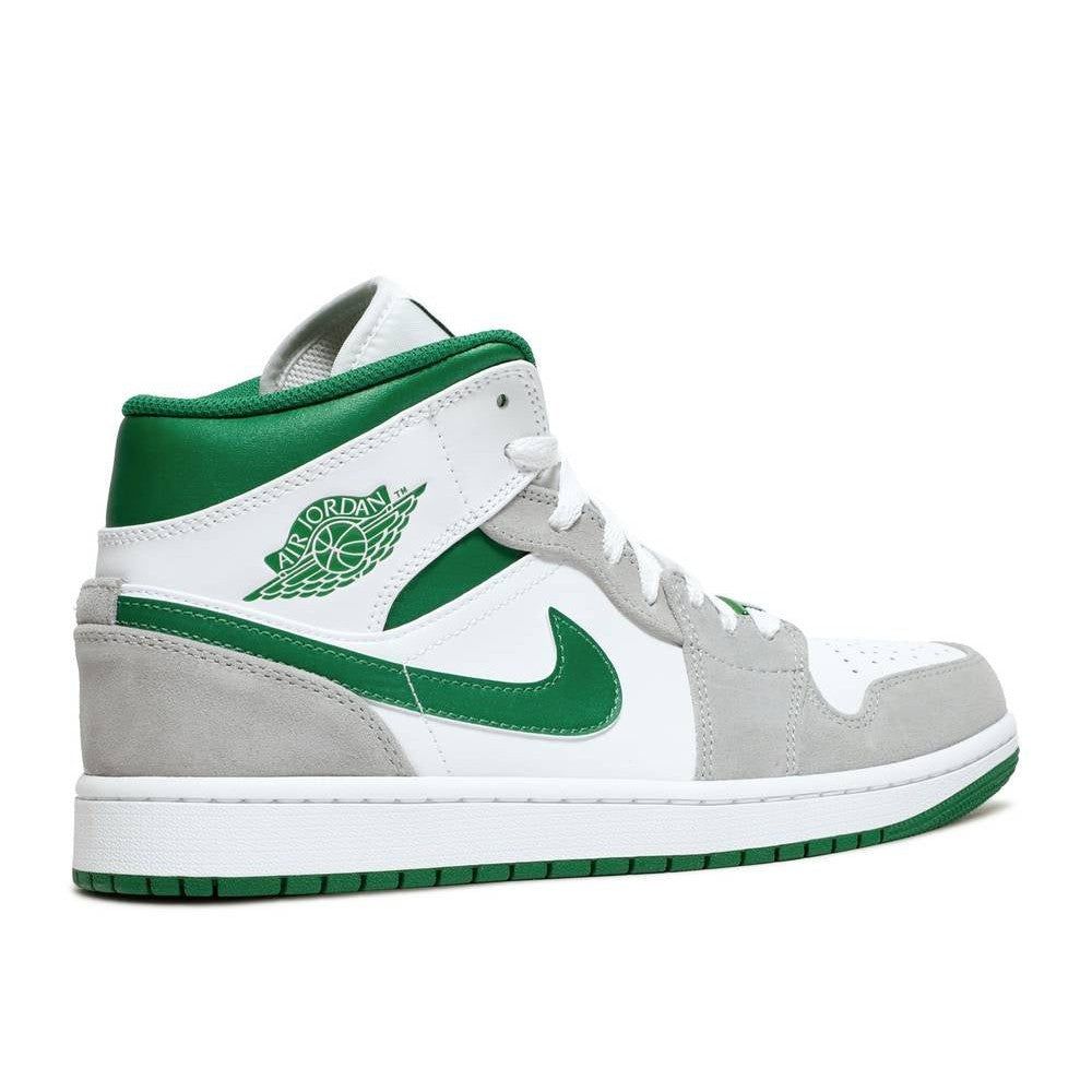 AIR JORDAN 1 MID PINE GREEN GREY