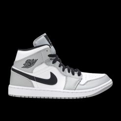 AIR JORDAN 1 MID SMOKE GREY