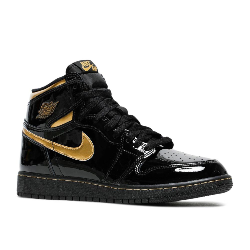 AIR JORDAN 1 RETRO HIGH BLACK METALLIC GOLD