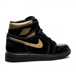 AIR JORDAN 1 RETRO HIGH BLACK METALLIC GOLD