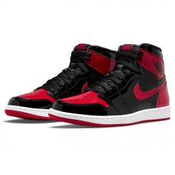 AIR JORDAN 1 RETRO HIGH PATENT BRED