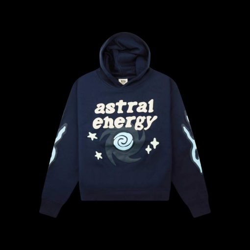 BROKEN PLANET ASTRAL ENERGY OUTERSPACE BLUE HOODIE