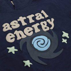 BROKEN PLANET ASTRAL ENERGY OUTERSPACE BLUE HOODIE