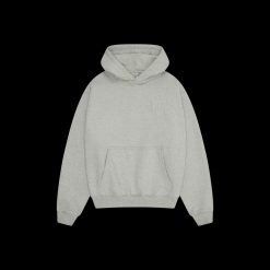 BROKEN PLANET BASICS HOODIE HEATHER GREY