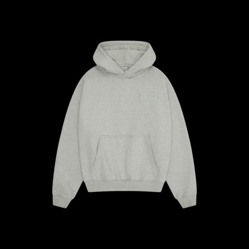 BROKEN PLANET BASICS HOODIE HEATHER GREY