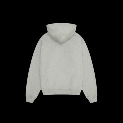 BROKEN PLANET BASICS HOODIE HEATHER GREY