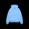 BROKEN PLANET BASICS HOODIE WASHED LIGHT BLUE