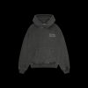 BROKEN PLANET BASICS HOODIE WASHED SOOT BLACK