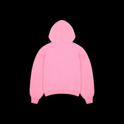 BROKEN PLANET CANDY PINK ZIP UP HOODIE