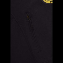 BROKEN PLANET COSMIC SPEED MIDNIGHT BLACK YELLOW HOODIE