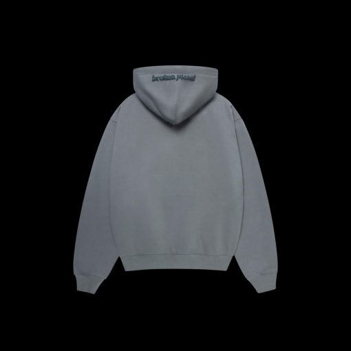 BROKEN PLANET FALLING STARS DARK GRAY HOODIE