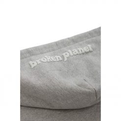 BROKEN PLANET HEATHER GREY ZIP UP HOODIE