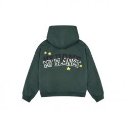 BROKEN PLANET MY PLANET ZIP UP HOODIE