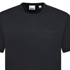 Burberry Crew Neck Logo TShirt Black