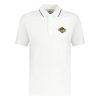 Burberry Graphic Logo Print Polo White