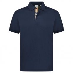 Burberry Hartford Check Polo Navy