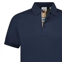 Burberry Hartford Check Polo Navy