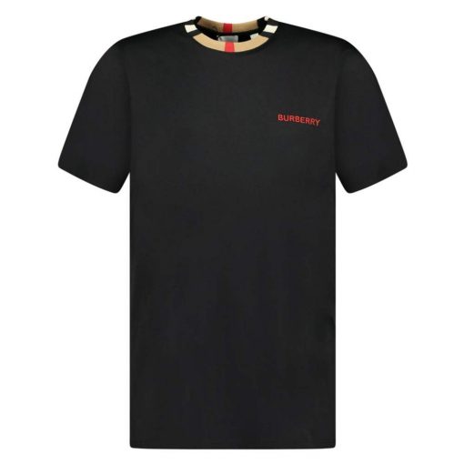 Burberry Jayson Check TShirt Black