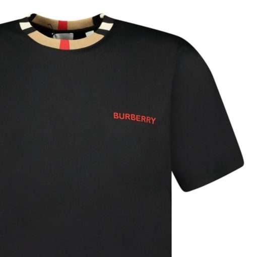 Burberry Jayson Check TShirt Black