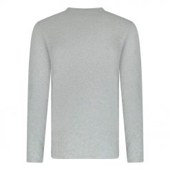 Burberry Long Sleeve Logo Print TShirt Grey