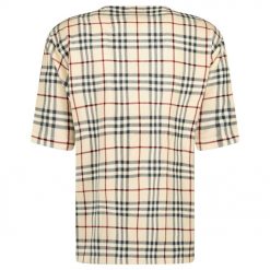 Burberry Willesden Check TShirt Beige