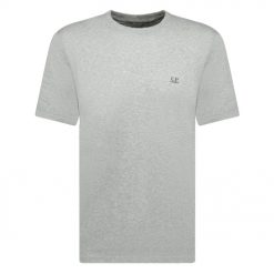 CP Company Logo Print TShirt Grey