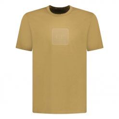 CP Company Rubber Logo TShirt Tan