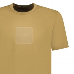 CP Company Rubber Logo TShirt Tan