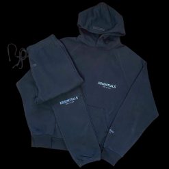 FEAR OF GOD ESSENTIALS BLACK CORE COLLECTION TRACKSUIT