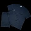 FEAR OF GOD ESSENTIALS BLACK SHORT SET SS22