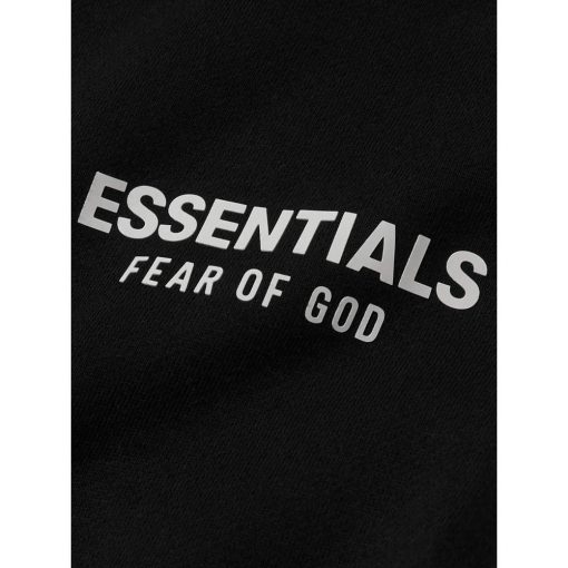 FEAR OF GOD ESSENTIALS BLACK SWEATPANTS FW24