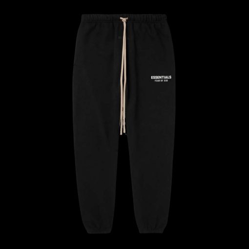 FEAR OF GOD ESSENTIALS BLACK TRACKSUIT FW24