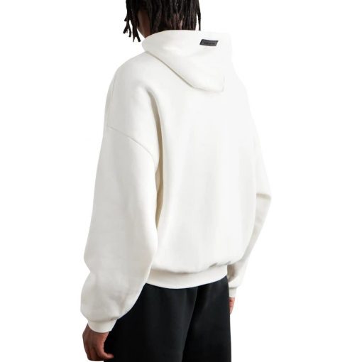 FEAR OF GOD ESSENTIALS CLOUD DANCER HOODIE FW23